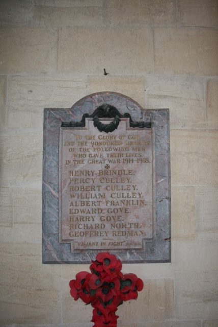 East Kennett WWI Wall Memorial