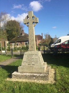 Froxfield WWI Wall Memorial