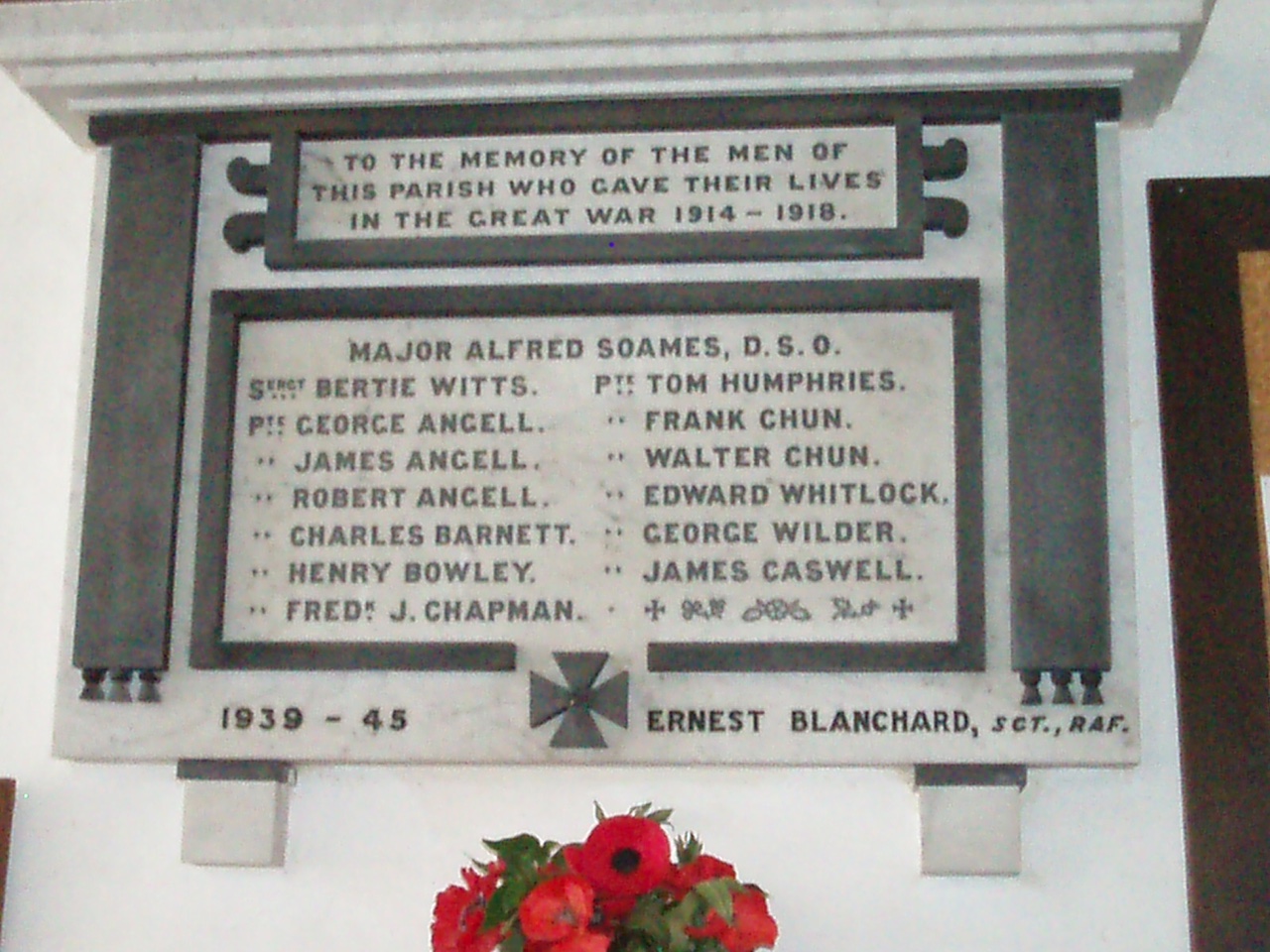 Minal WWI Wall Memorial