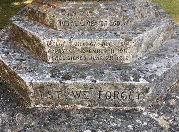 St Katherine's WWI memorial