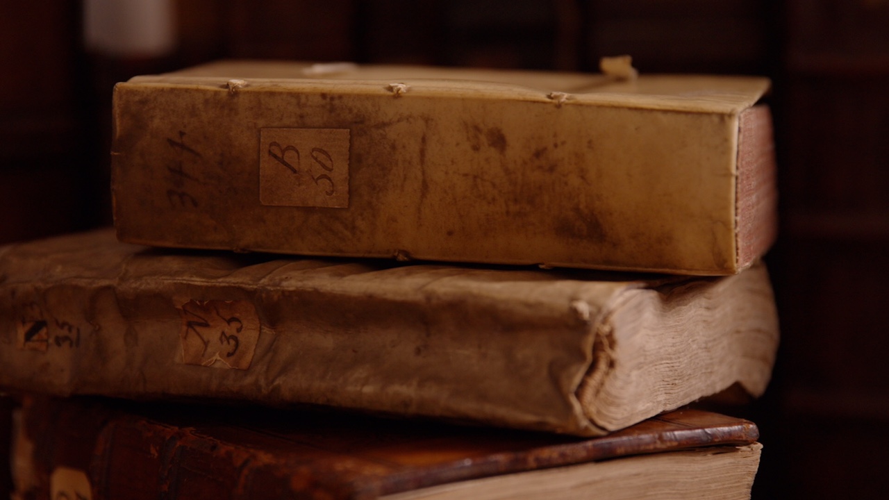 A couple of the books from the Vicar's Library collection