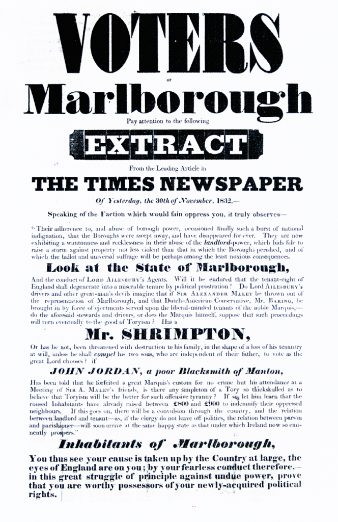 Voters Marlborough Extract – The Times Newspaper