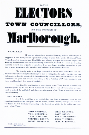 Election Town Councillors